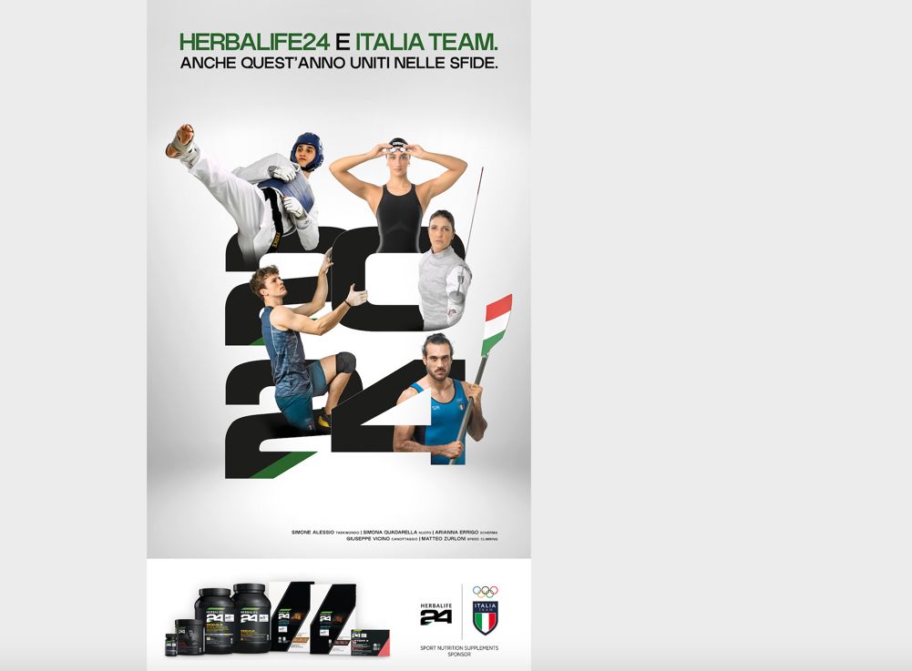 il CONI ha scelto Herbalife 24 